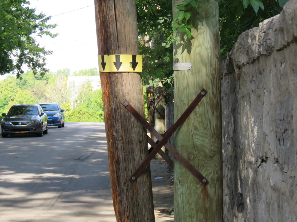 Poteaux d'Hydro-Québec