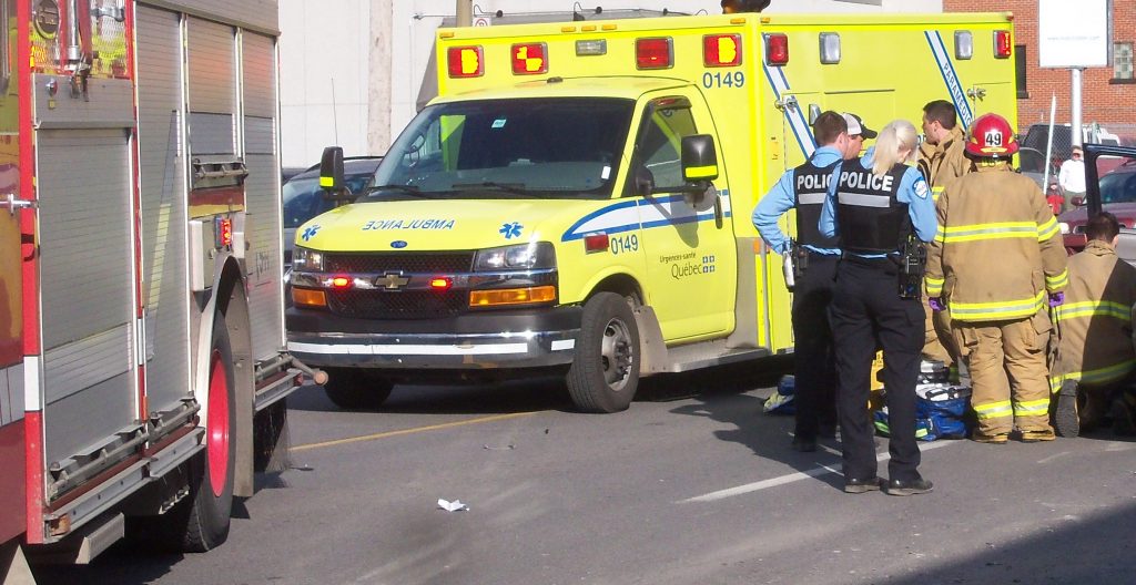 Ahuntsic-Cartierville ambulance