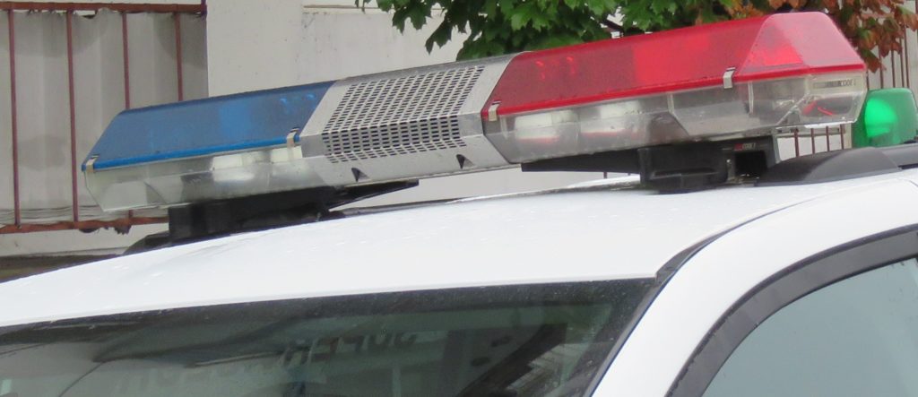 voiture police girophares vitesse