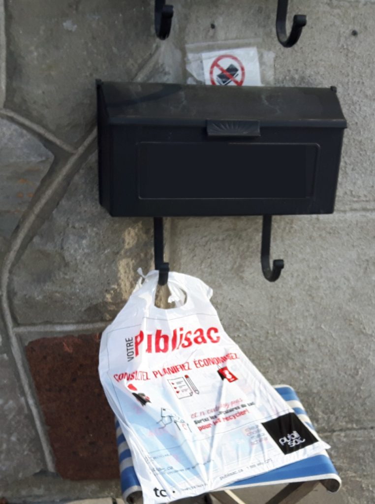 Publisac recyclage Ahuntsic-Cartierville Montréal
