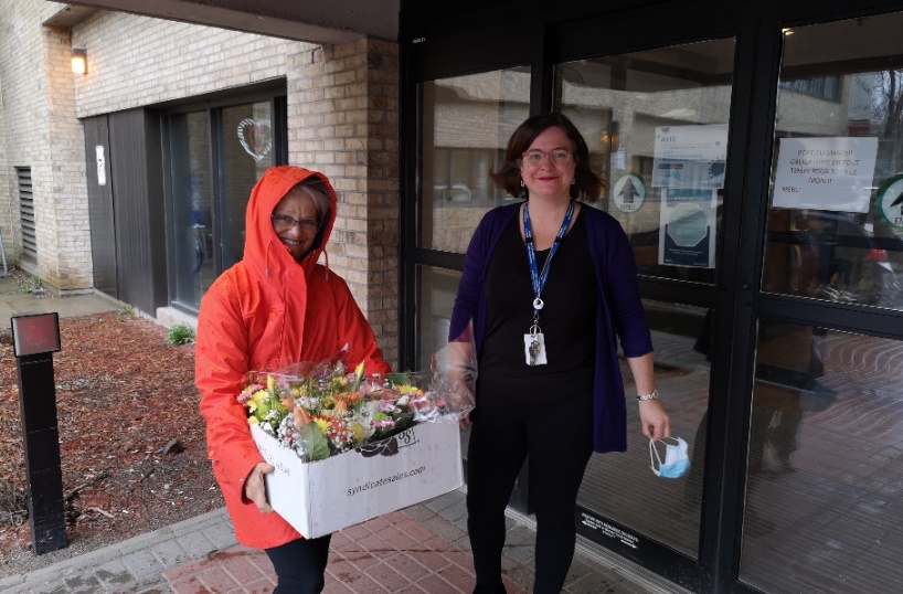 Des fleurs pour Laurendeau_Photo Alain Martineau