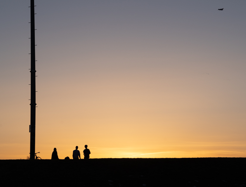 Jeunes au parc Ahuntsic
