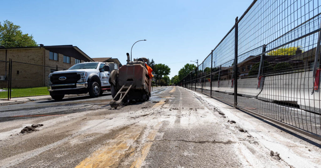 Gouin Ouest chantier