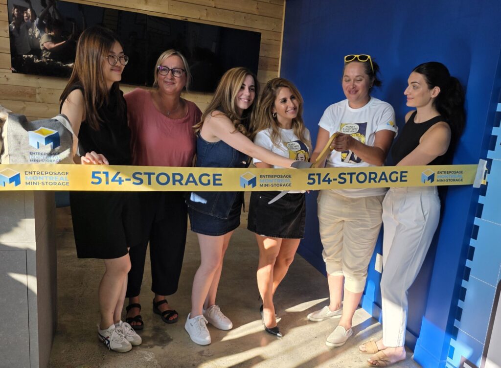 Mini-entrepôt pour les femmes inauguration